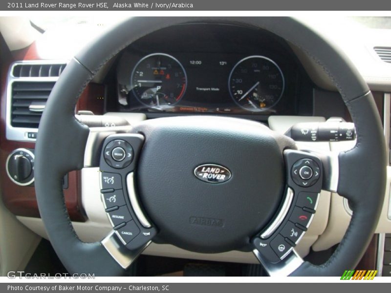  2011 Range Rover HSE Steering Wheel