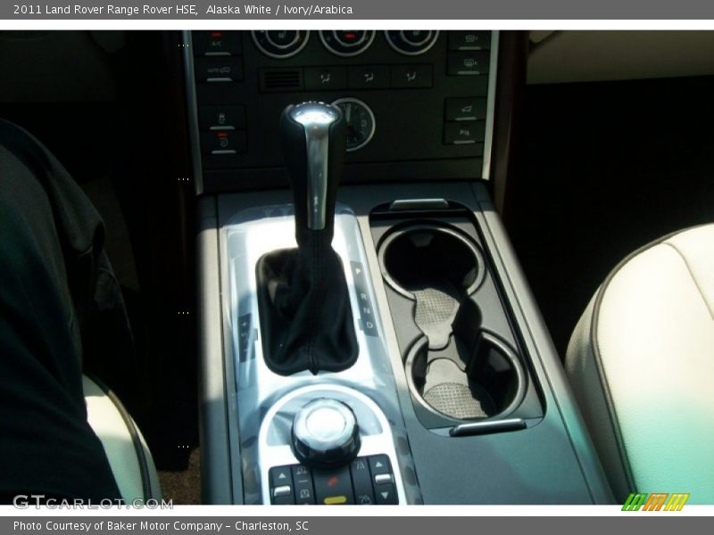 Alaska White / Ivory/Arabica 2011 Land Rover Range Rover HSE