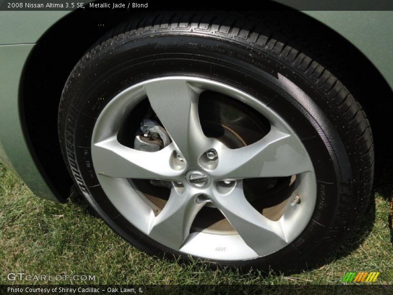 Metallic Jade / Blond 2008 Nissan Altima 3.5 SE