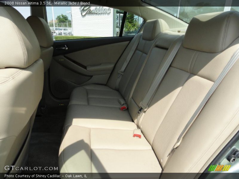 Metallic Jade / Blond 2008 Nissan Altima 3.5 SE