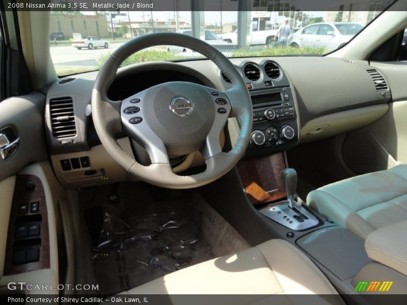 Metallic Jade / Blond 2008 Nissan Altima 3.5 SE