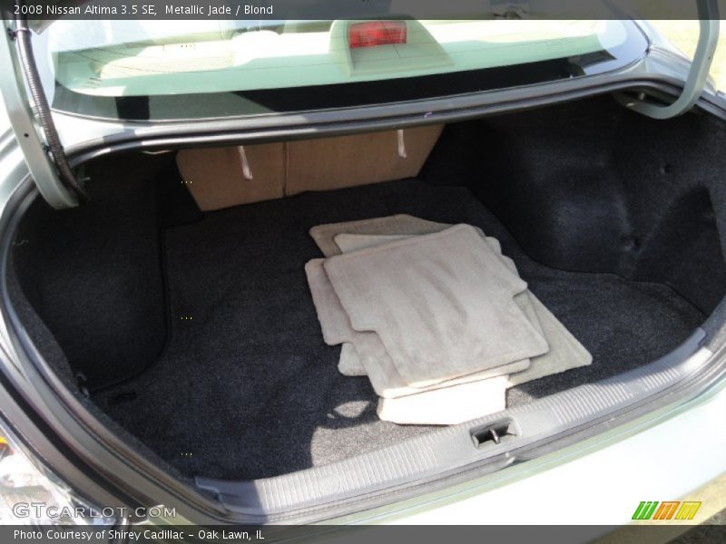 Metallic Jade / Blond 2008 Nissan Altima 3.5 SE