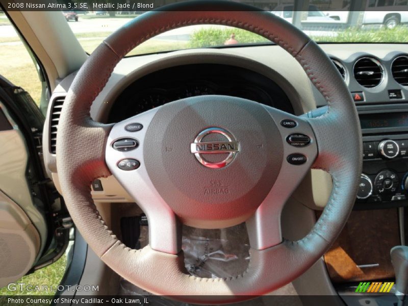 Metallic Jade / Blond 2008 Nissan Altima 3.5 SE