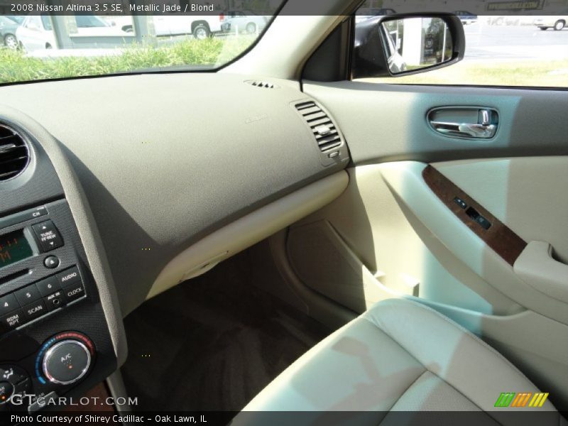 Metallic Jade / Blond 2008 Nissan Altima 3.5 SE