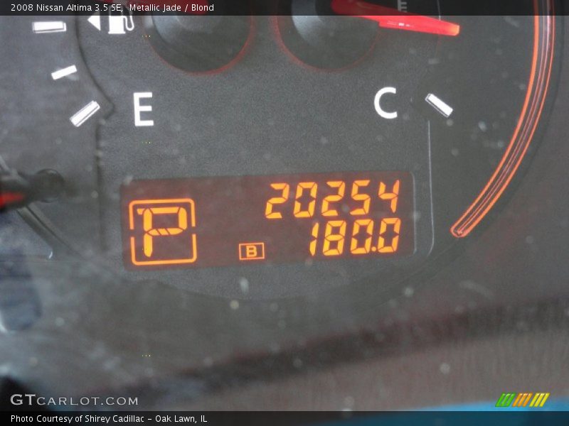 Metallic Jade / Blond 2008 Nissan Altima 3.5 SE