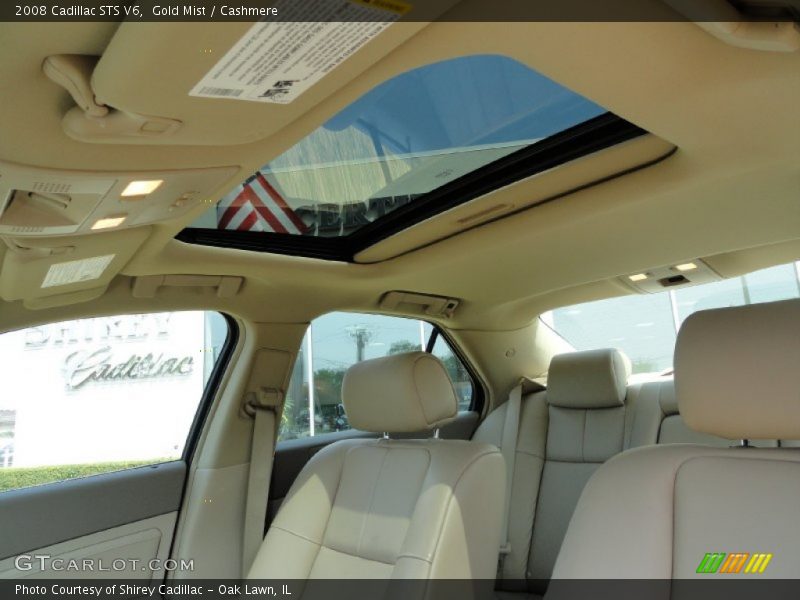 Gold Mist / Cashmere 2008 Cadillac STS V6