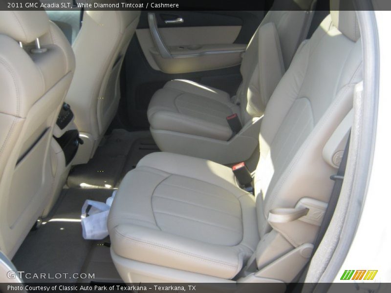 White Diamond Tintcoat / Cashmere 2011 GMC Acadia SLT