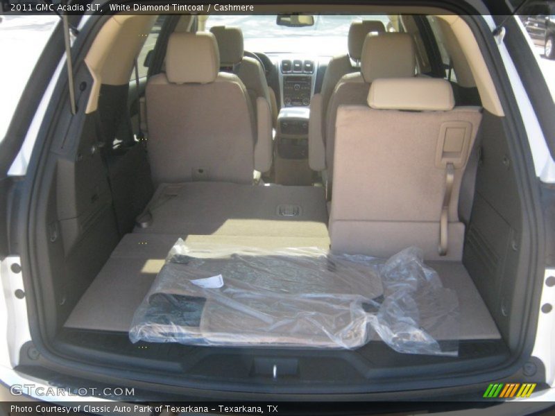 White Diamond Tintcoat / Cashmere 2011 GMC Acadia SLT