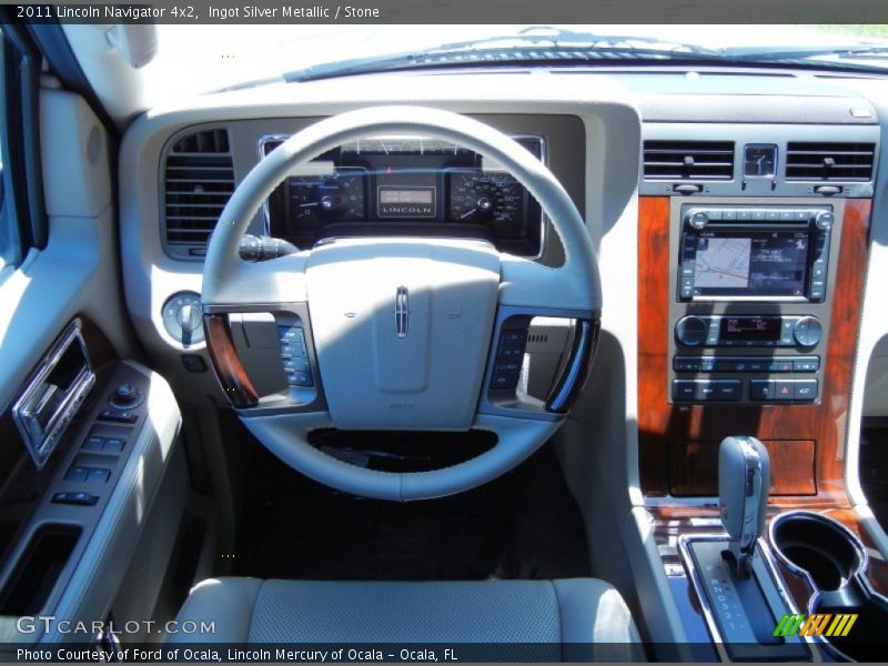 Dashboard of 2011 Navigator 4x2