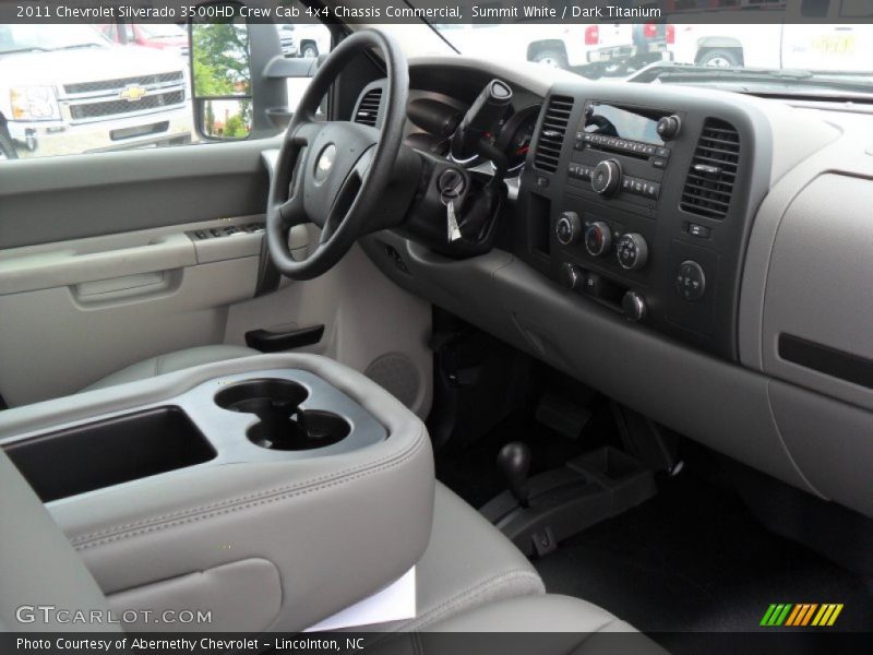 Dashboard of 2011 Silverado 3500HD Crew Cab 4x4 Chassis Commercial