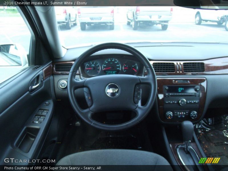 Summit White / Ebony 2010 Chevrolet Impala LT