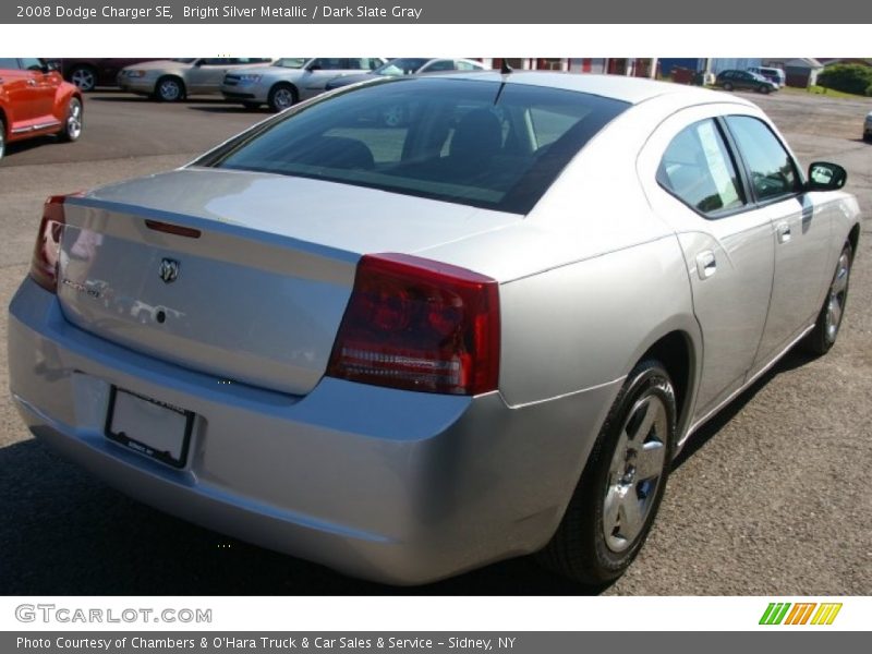 Bright Silver Metallic / Dark Slate Gray 2008 Dodge Charger SE