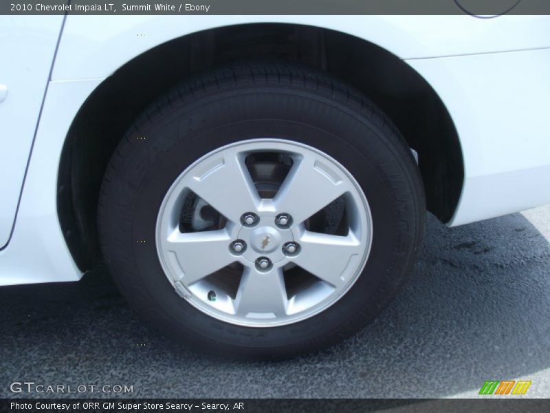 Summit White / Ebony 2010 Chevrolet Impala LT