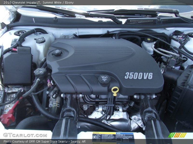 Summit White / Ebony 2010 Chevrolet Impala LT