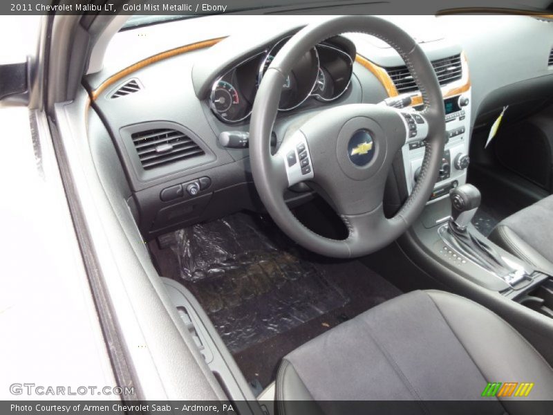 Gold Mist Metallic / Ebony 2011 Chevrolet Malibu LT