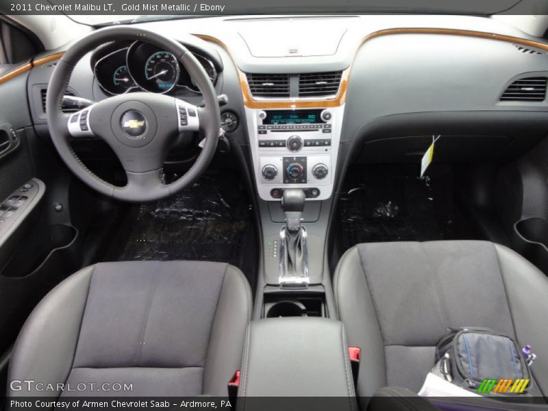 Gold Mist Metallic / Ebony 2011 Chevrolet Malibu LT