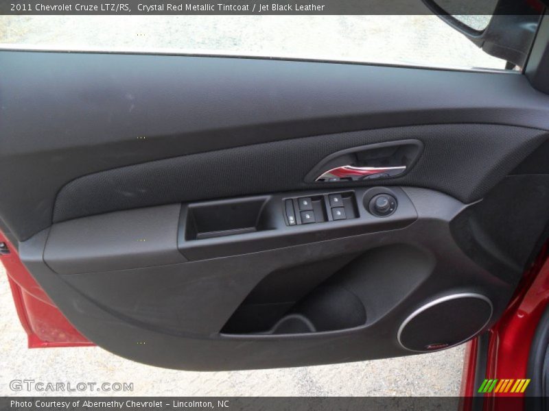 Crystal Red Metallic Tintcoat / Jet Black Leather 2011 Chevrolet Cruze LTZ/RS