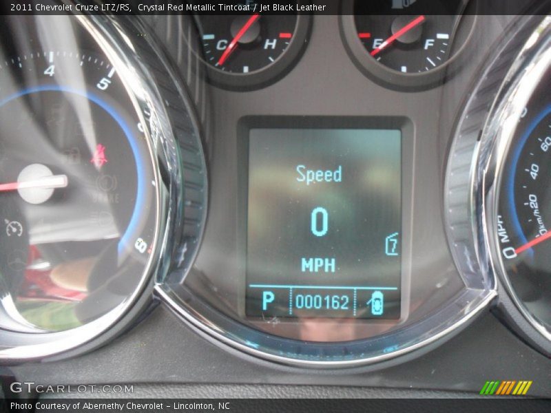 Crystal Red Metallic Tintcoat / Jet Black Leather 2011 Chevrolet Cruze LTZ/RS