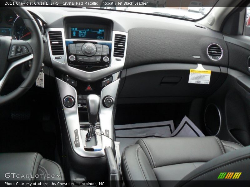 Crystal Red Metallic Tintcoat / Jet Black Leather 2011 Chevrolet Cruze LTZ/RS
