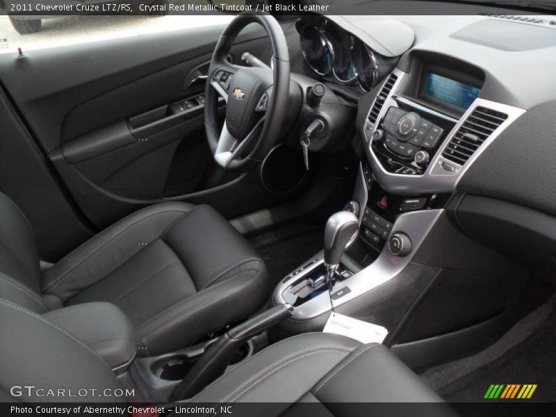 Crystal Red Metallic Tintcoat / Jet Black Leather 2011 Chevrolet Cruze LTZ/RS
