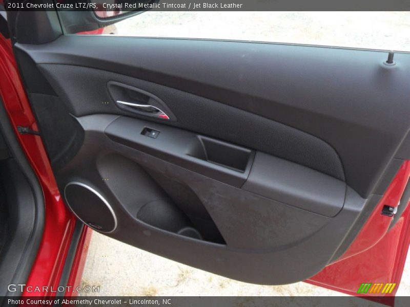 Crystal Red Metallic Tintcoat / Jet Black Leather 2011 Chevrolet Cruze LTZ/RS