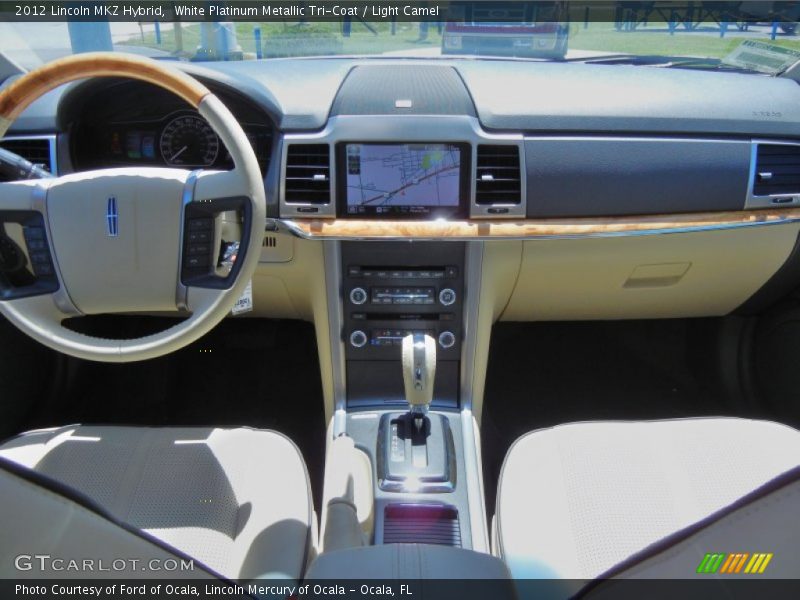 Dashboard of 2012 MKZ Hybrid