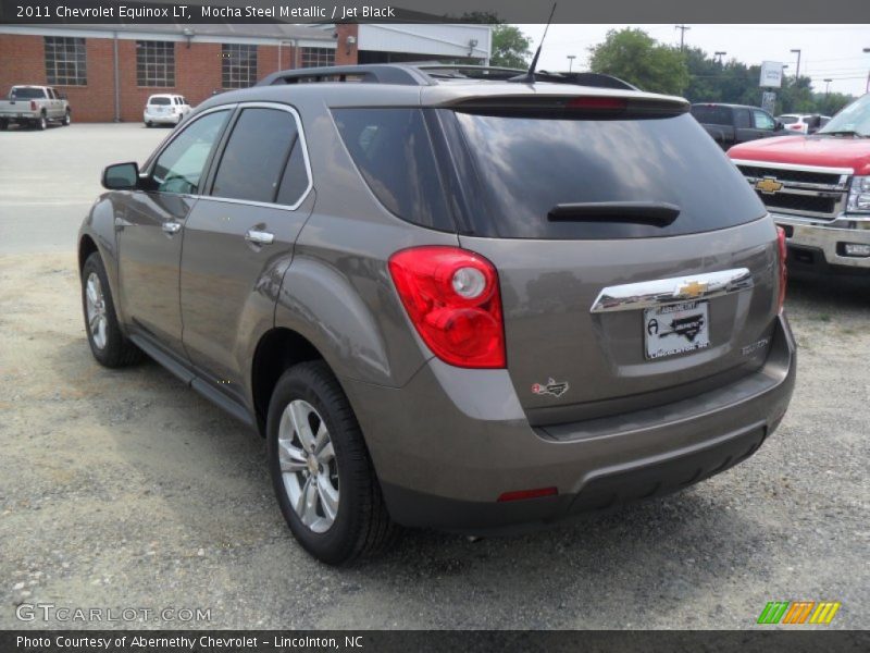 Mocha Steel Metallic / Jet Black 2011 Chevrolet Equinox LT