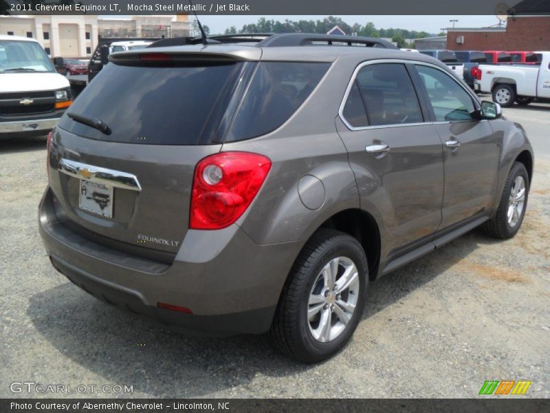 Mocha Steel Metallic / Jet Black 2011 Chevrolet Equinox LT