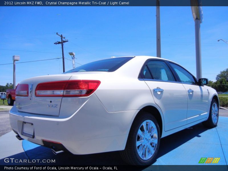  2012 MKZ FWD Crystal Champagne Metallic Tri-Coat