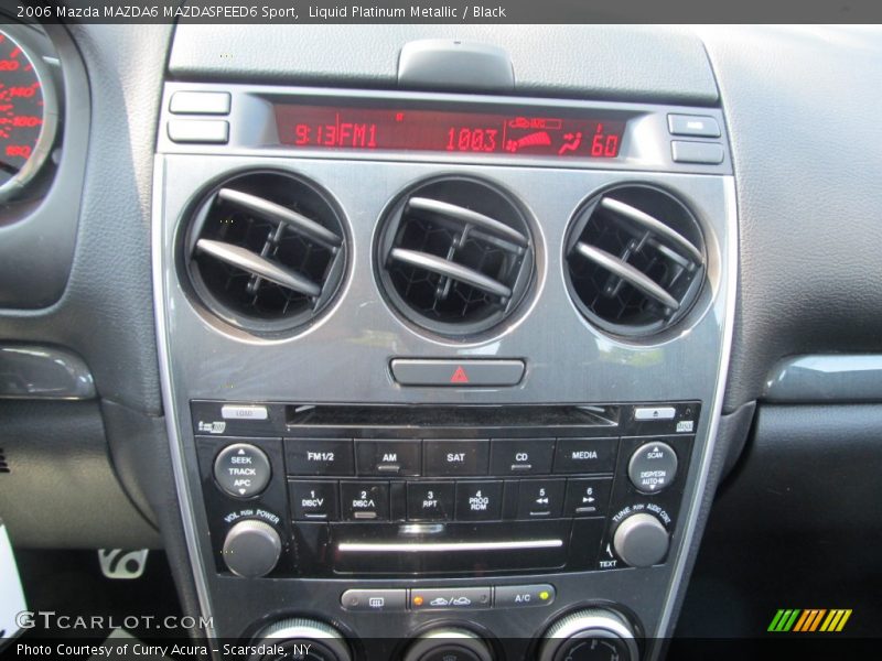 Liquid Platinum Metallic / Black 2006 Mazda MAZDA6 MAZDASPEED6 Sport
