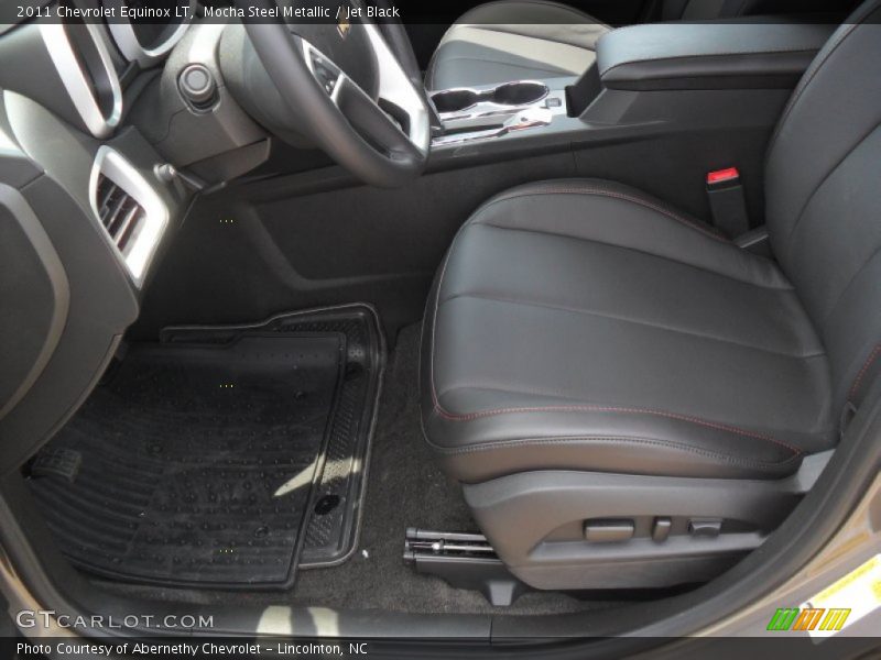 Mocha Steel Metallic / Jet Black 2011 Chevrolet Equinox LT