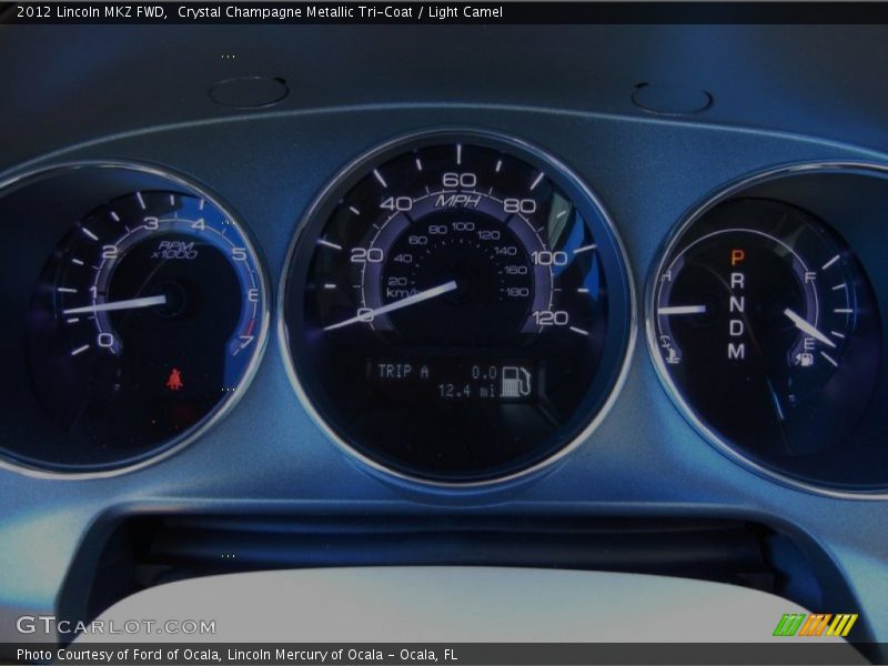  2012 MKZ FWD FWD Gauges