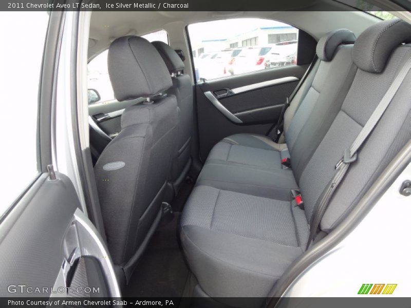 Ice Silver Metallic / Charcoal 2011 Chevrolet Aveo LT Sedan