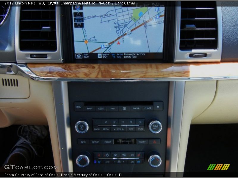 Navigation of 2012 MKZ FWD