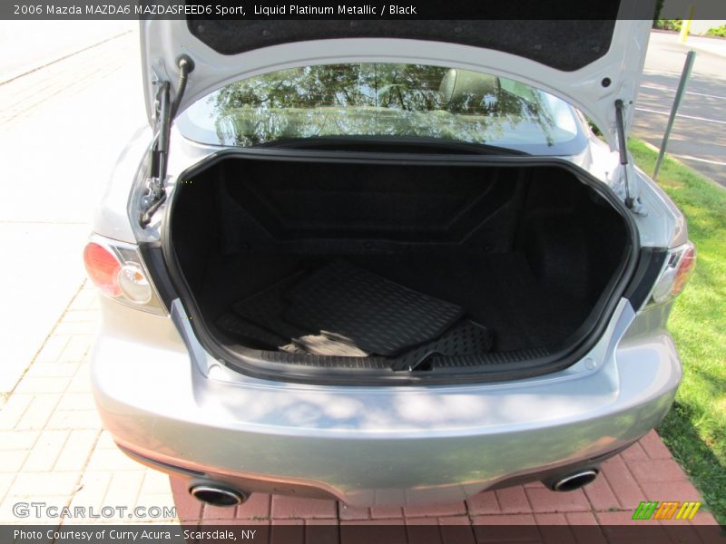 Liquid Platinum Metallic / Black 2006 Mazda MAZDA6 MAZDASPEED6 Sport