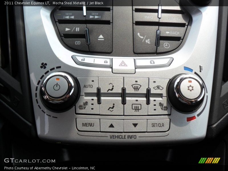Mocha Steel Metallic / Jet Black 2011 Chevrolet Equinox LT