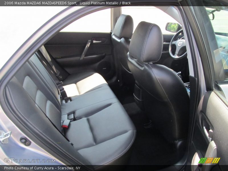 Liquid Platinum Metallic / Black 2006 Mazda MAZDA6 MAZDASPEED6 Sport