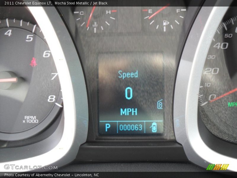 Mocha Steel Metallic / Jet Black 2011 Chevrolet Equinox LT