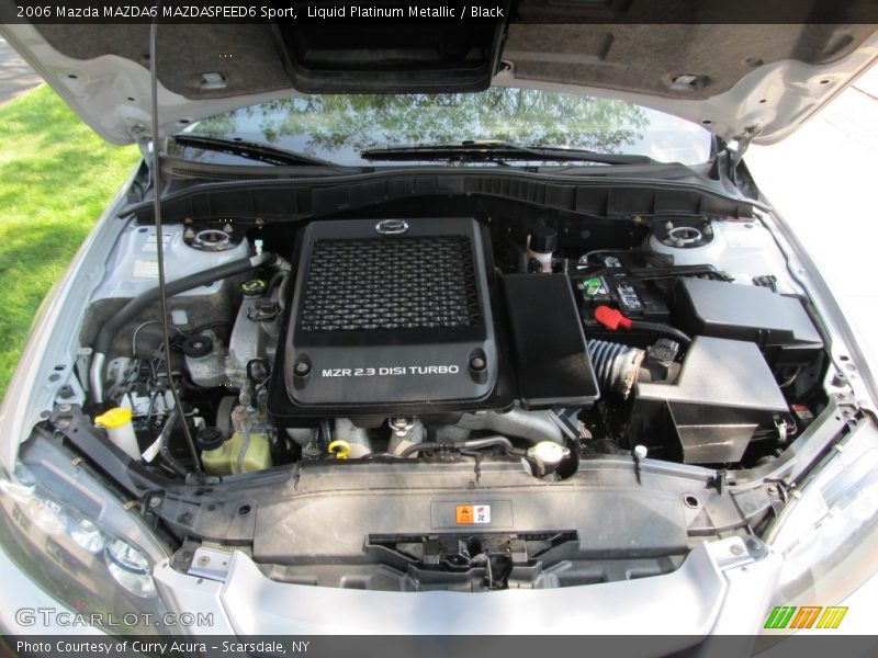 Liquid Platinum Metallic / Black 2006 Mazda MAZDA6 MAZDASPEED6 Sport