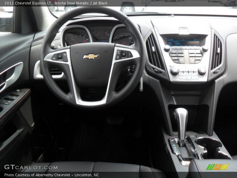 Mocha Steel Metallic / Jet Black 2011 Chevrolet Equinox LT