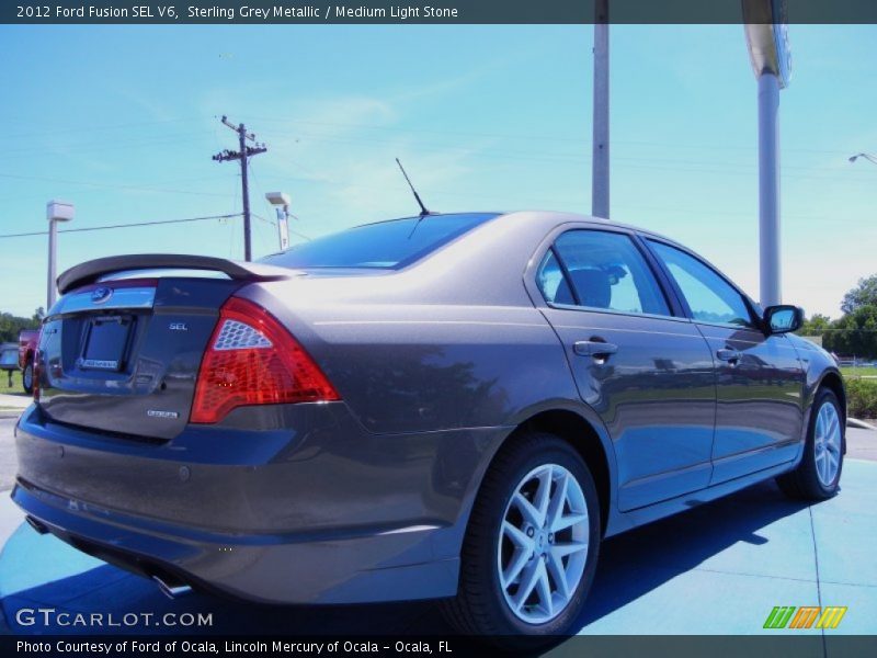  2012 Fusion SEL V6 Sterling Grey Metallic