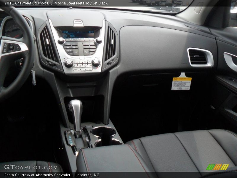 Mocha Steel Metallic / Jet Black 2011 Chevrolet Equinox LT