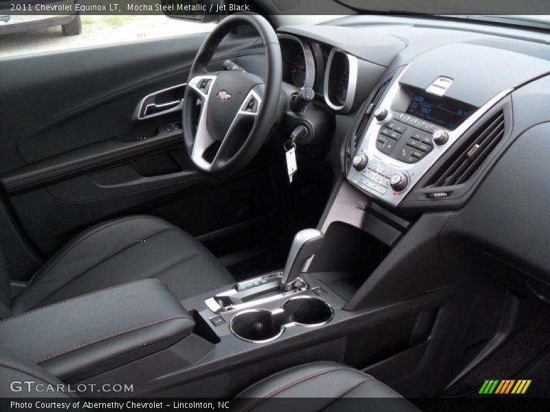 Mocha Steel Metallic / Jet Black 2011 Chevrolet Equinox LT