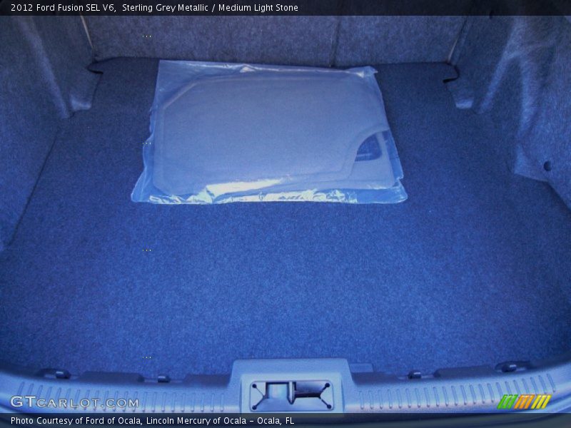 Sterling Grey Metallic / Medium Light Stone 2012 Ford Fusion SEL V6