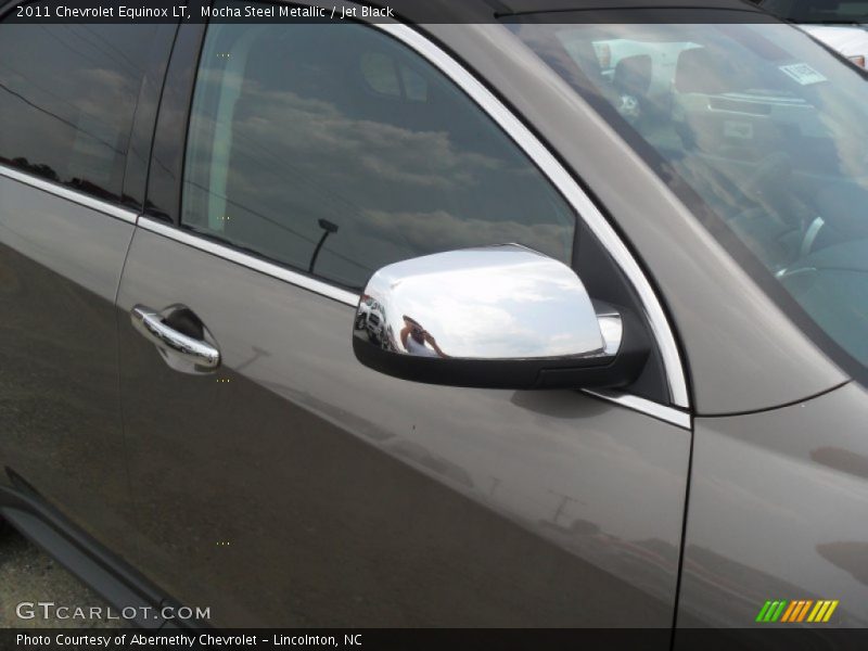 Mocha Steel Metallic / Jet Black 2011 Chevrolet Equinox LT