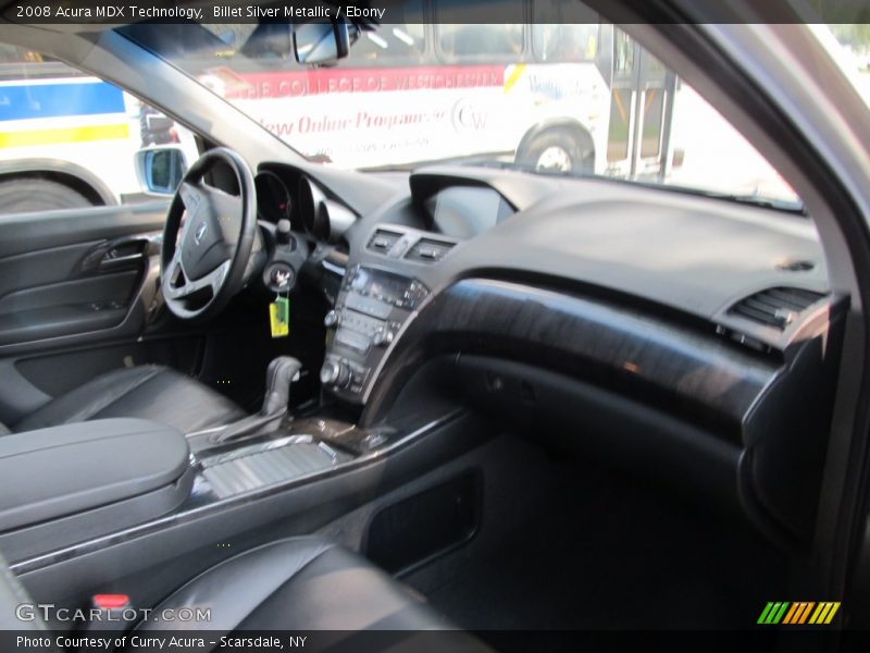 Billet Silver Metallic / Ebony 2008 Acura MDX Technology