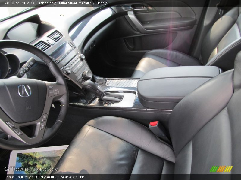 Billet Silver Metallic / Ebony 2008 Acura MDX Technology