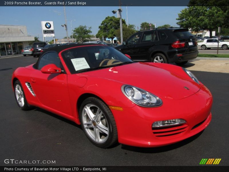 Front 3/4 View of 2009 Boxster 
