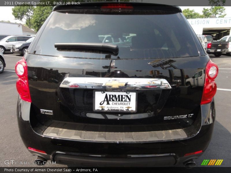 Black / Jet Black 2011 Chevrolet Equinox LT