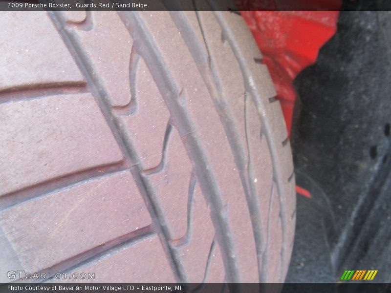 Guards Red / Sand Beige 2009 Porsche Boxster